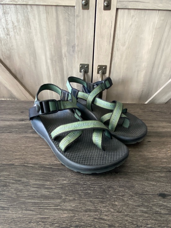 Chaco Shoes - Chaco Strappy Green Summer Hiking Sandals Women’s Size 7